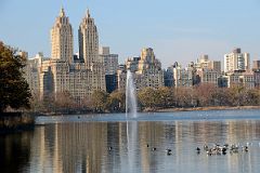33B Jackie Kennedy Onassis Reservoir And Fountain With The Eldorado Beyond In November In Central Park.jpg